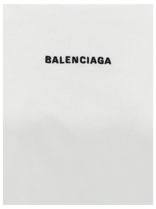 25SS 발렌시아가 반팔 티셔츠 818431TPVK1 9040 WHITE - BALENCIAGA