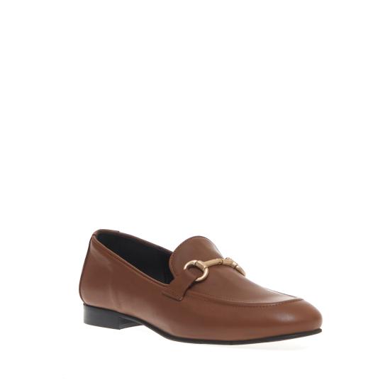  포에시 베네치안 로퍼 JJA65CUOIO Tan Leather - POESIE VENEZIANE