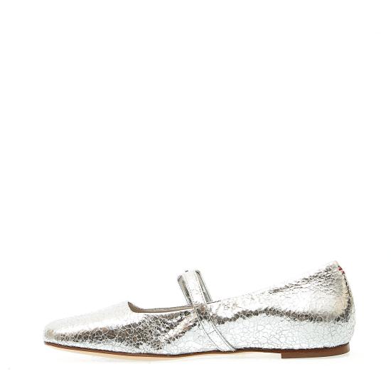 24FW 할마네라 플랫 슈즈 PAGE22 Silver - HALMANERA