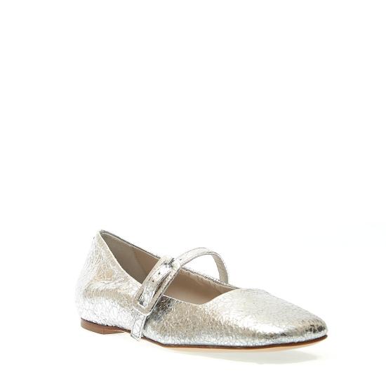 24FW 할마네라 플랫 슈즈 PAGE22 Silver - HALMANERA