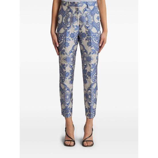 25SS 에트로 팬츠 99TJA66 WREA0003 S9883 BLUE NEUTRALS - ETRO