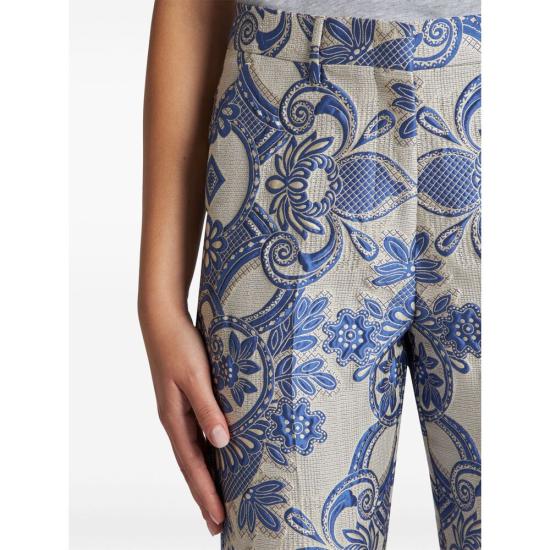 25SS 에트로 팬츠 99TJA66 WREA0003 S9883 BLUE NEUTRALS - ETRO