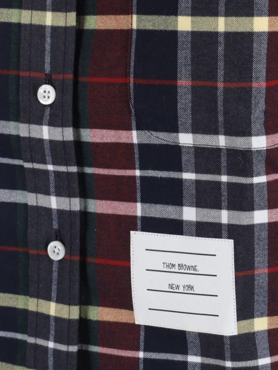  톰브라운 블라우스 FLL164AF0659 blue - THOM BROWNE