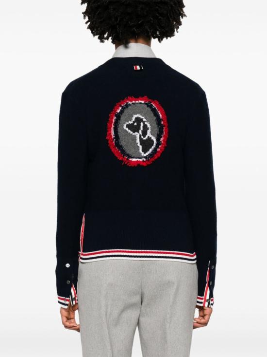  톰브라운 가디건 FKC610AY1030 navy - THOM BROWNE