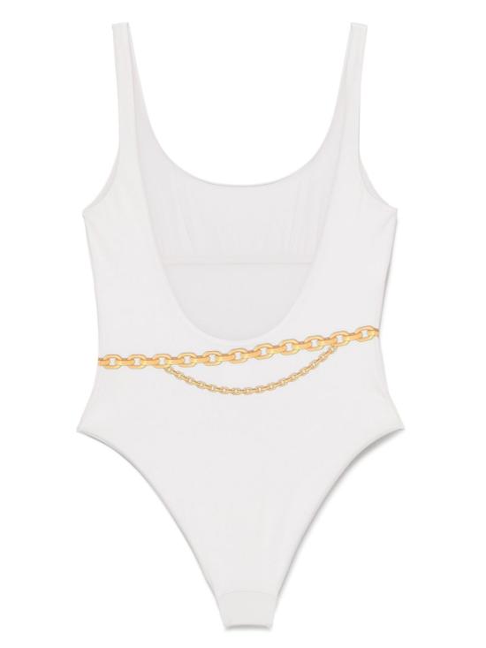  베르사체 원피스 수영복 10165921A12919 beige - VERSACE