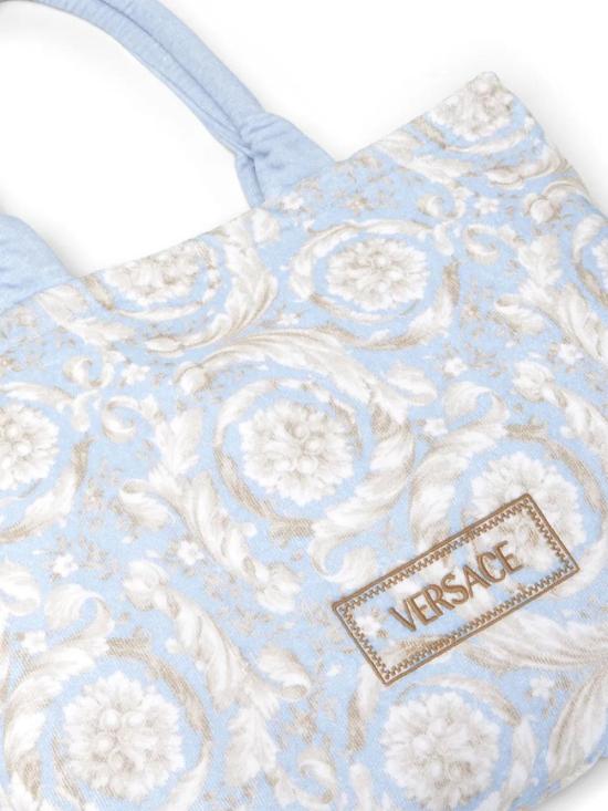  베르사체 토트백 10168061A08851 blue - VERSACE