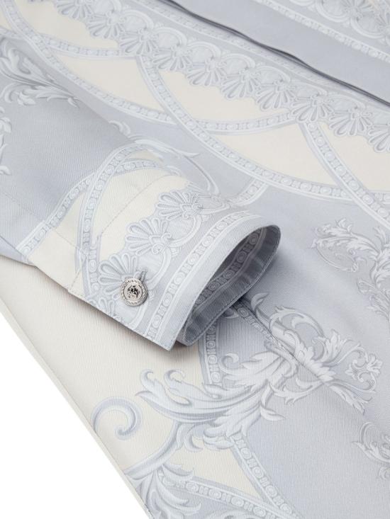  베르사체 숏 원피스 10189331A13359 ecru - VERSACE