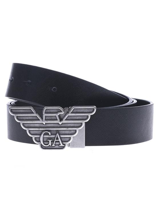  엠포리오 아르마니 가죽 벨트 Y4S270YLP4XNERO 88001 Black - EMPORIO ARMANI