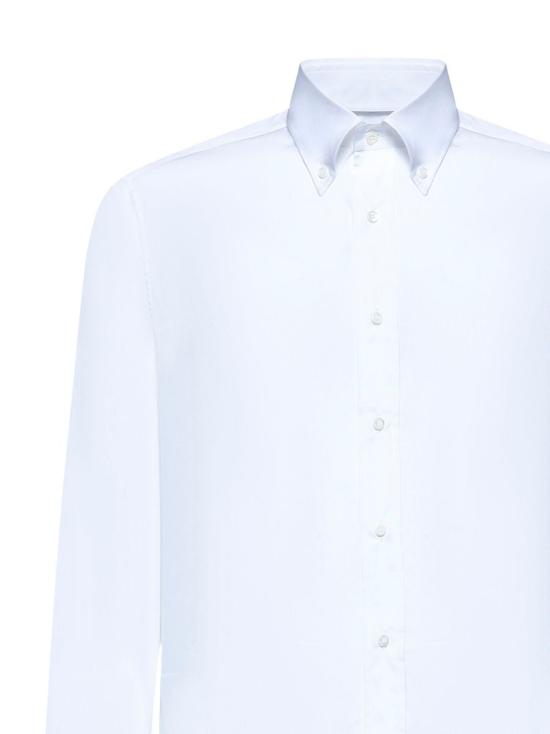 25SS 브루넬로 쿠치넬리 긴팔 셔츠 M0UC41716C159 WHITE - BRUNELLO CUCINELLI