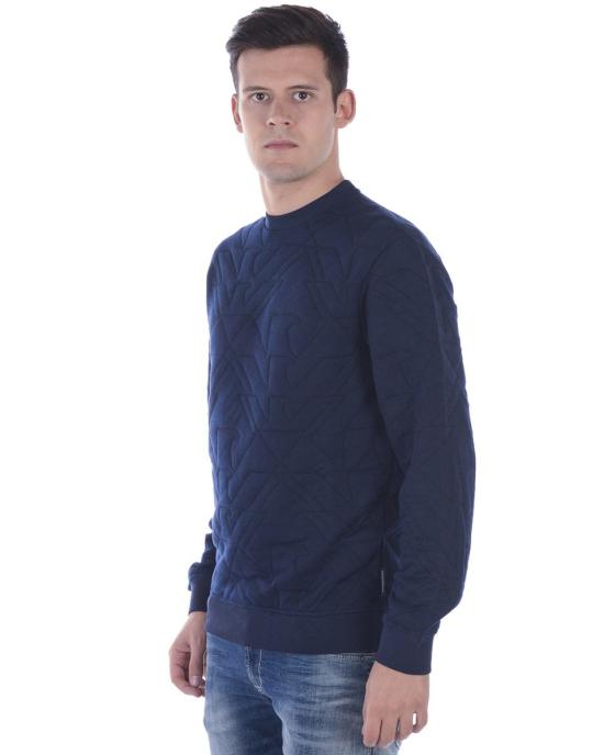  엠포리오 아르마니 스웨터 6Z1MA51J17ZBLUSCURO 922 BLUE - EMPORIO ARMANI