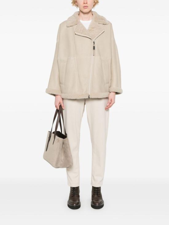  브루넬로 쿠치넬리 바이커 자켓 MPBRG7873C1364 - BRUNELLO CUCINELLI