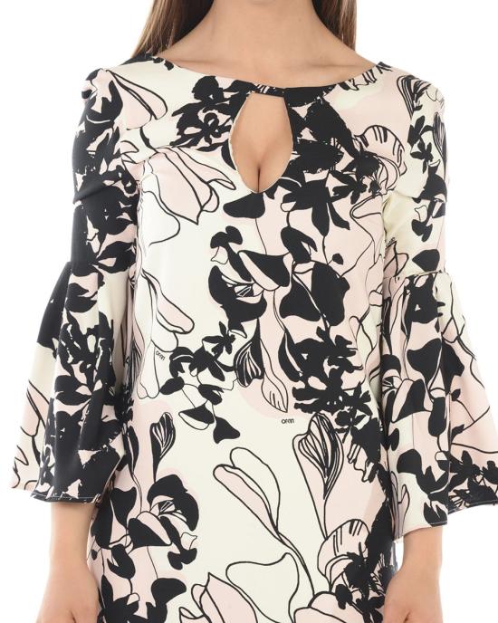  리우조 미디 원피스 I18100T1955BIANCONERO W9997 WHITE - LIU JO