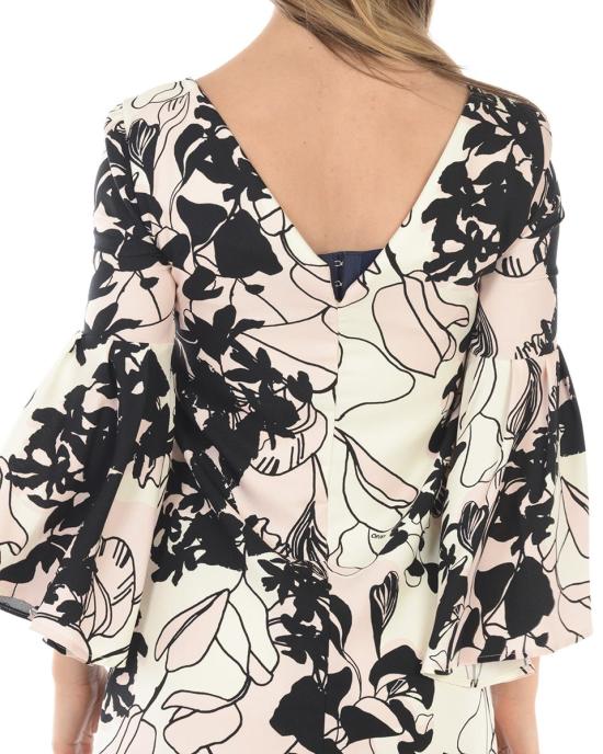  리우조 미디 원피스 I18100T1955BIANCONERO W9997 WHITE - LIU JO