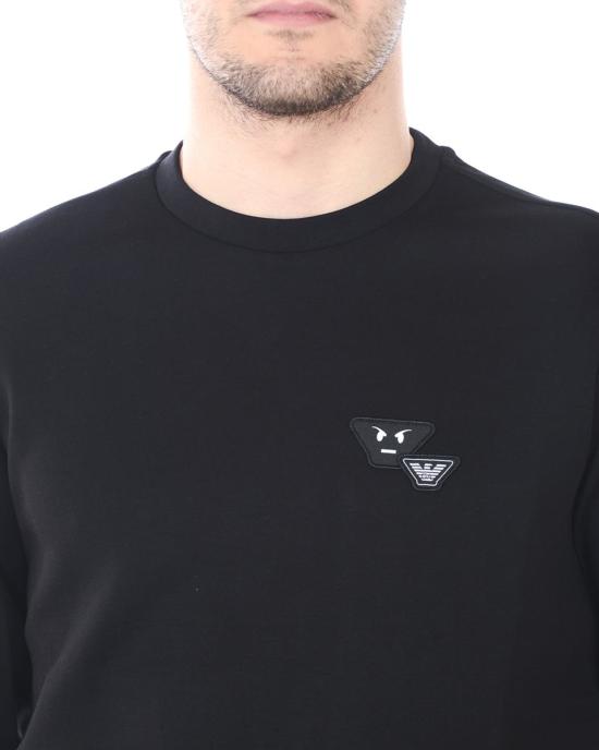  엠포리오 아르마니 스웨터 3H1M8E1JHSZNERO 999 Black - EMPORIO ARMANI