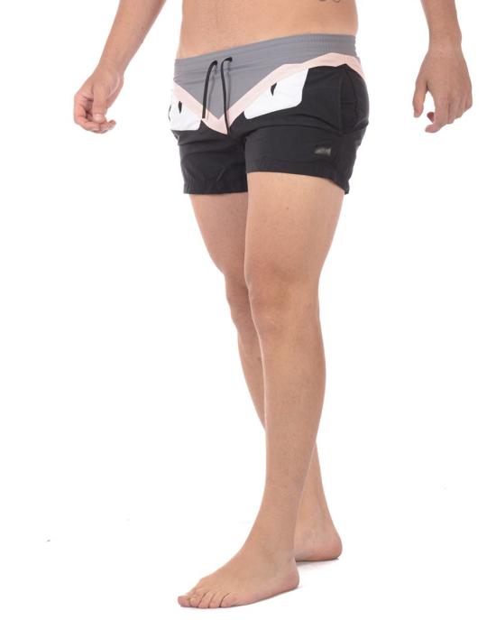  펜디 스윔팬츠 FXB077OTANEROROSA F1250 Black - FENDI