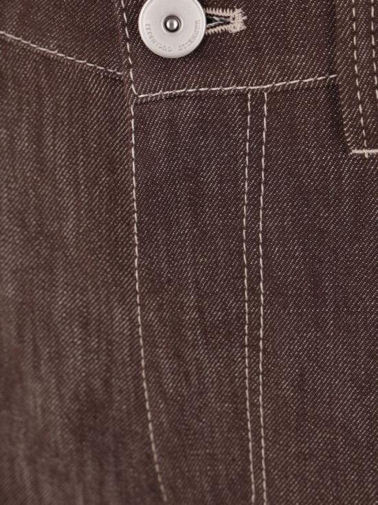  브루넬로 쿠치넬리 데님 팬츠 MB125P5658C003 brown - BRUNELLO CUCINELLI