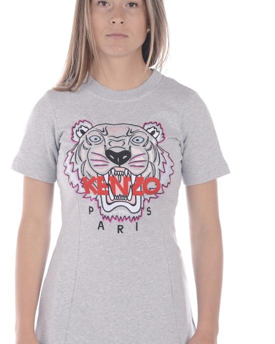  겐조 숏 원피스 4XA2RO824GRIGIO 93 GREY - KENZO