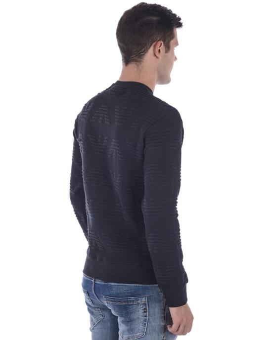  엠포리오 아르마니 스웨터 6Z1MA71J21ZNERO 999 Black - EMPORIO ARMANI