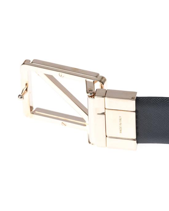  에르메네질도제냐 가죽 벨트 BDRIE1603DNERO NER Black - ERMENEGILDO ZEGNA