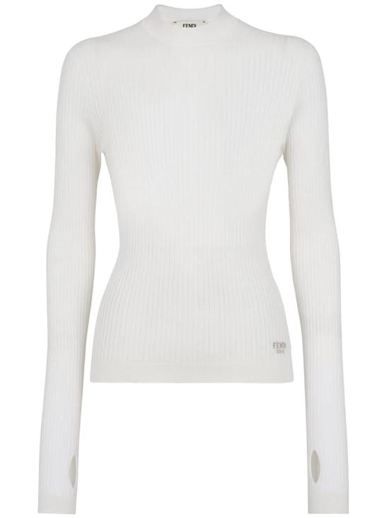 25SS 펜디 블라우스 FZXD07 ATPP F08QQ OFF WHITE