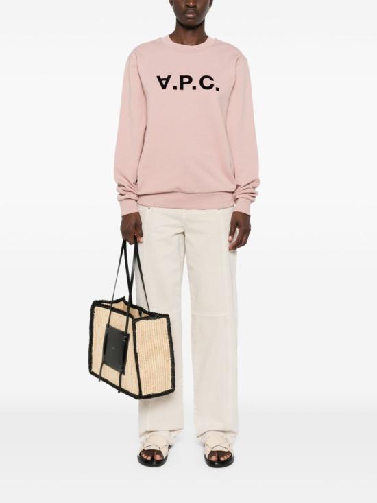  아페쎄 긴팔 티셔츠 COHBNM27907 powder - A.P.C.