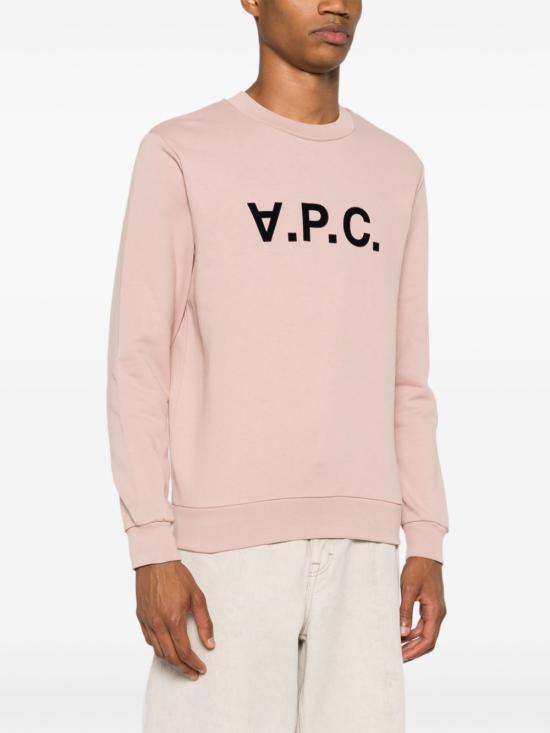  아페쎄 긴팔 티셔츠 COHBNM27907 powder - A.P.C.