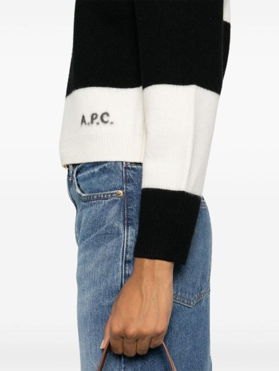  아페쎄 스웨터 WVBDLF23370 black - A.P.C.