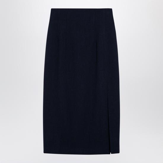  마고 론베르그 미디 스커트 MALROWO Blue