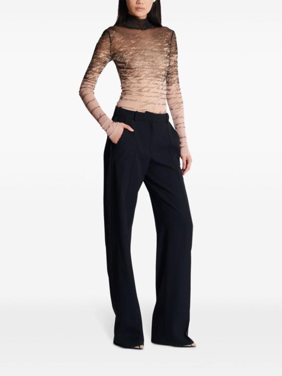  발망 반팔 티셔츠 EF1AR985JJ91 beige - BALMAIN