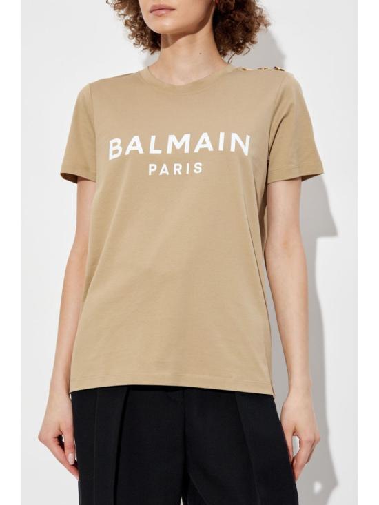  발망 반팔 티셔츠 BF1EF005BB02 - BALMAIN