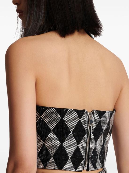  발망 민소매 티셔츠 DF1AB445PC42 - BALMAIN