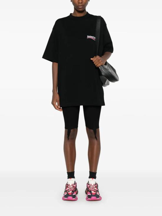  발렌시아가 반팔 티셔츠 641675TKVJ1 black - BALENCIAGA