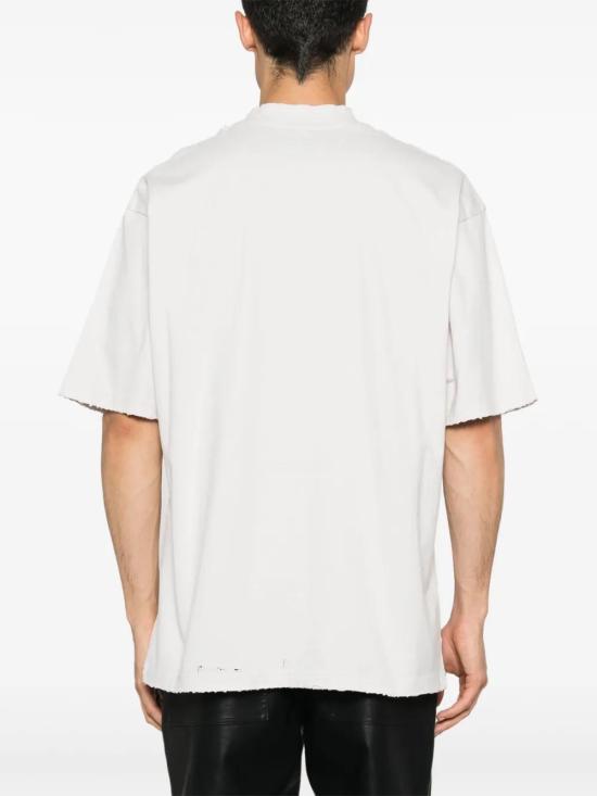  발렌시아가 반팔 티셔츠 764235TQVR9 white - BALENCIAGA