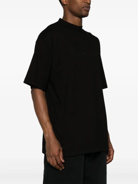  발렌시아가 반팔 티셔츠 764235TQVS8 black - BALENCIAGA
