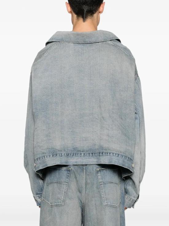 발렌시아가 데님 자켓 786638TQW55 blue - BALENCIAGA