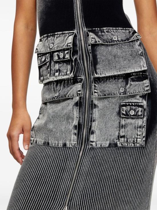  디젤 미디 원피스 A176730QMAN - DIESEL