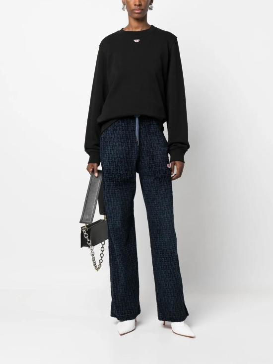  디젤 긴팔 티셔츠 A040750GEAD black - DIESEL