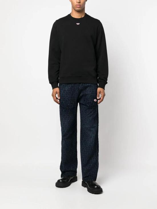  디젤 긴팔 티셔츠 A040750GEAD black - DIESEL