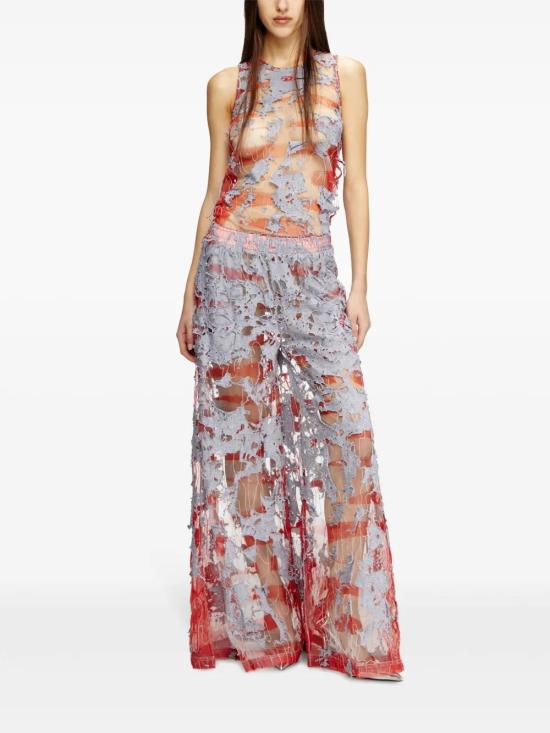  디젤 민소매 티셔츠 A177580SPAE grey - DIESEL