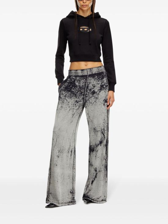  디젤 후드 티셔츠 A157140GRAC black - DIESEL