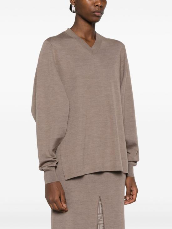  펜디 스웨터 FZXC29ANER taupe - FENDI