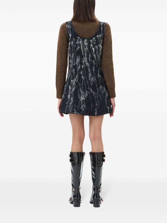  가니 숏 원피스 J1597 black - GANNI