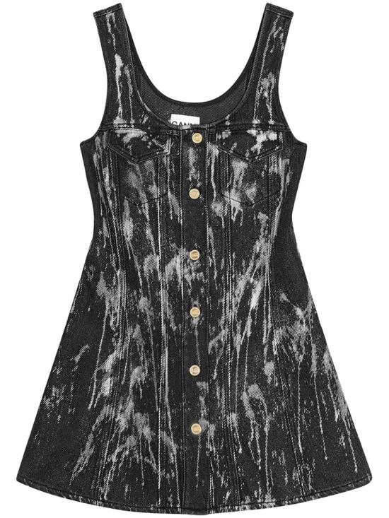  가니 숏 원피스 J1597 black