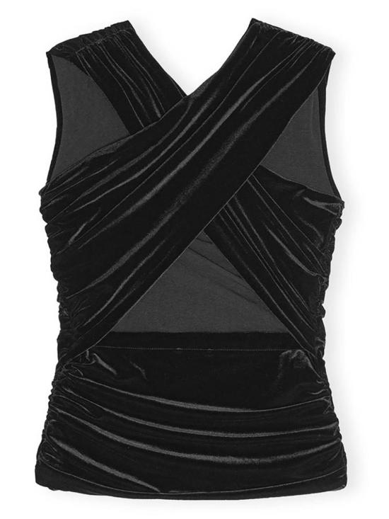  가니 민소매 티셔츠 T4103 - GANNI