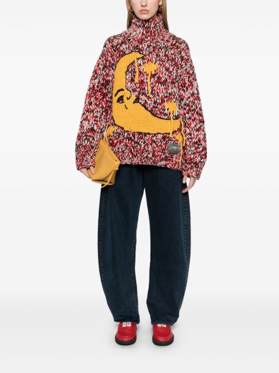  가니 터틀넥 K2345 red - GANNI