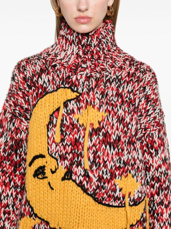  가니 터틀넥 K2345 red - GANNI