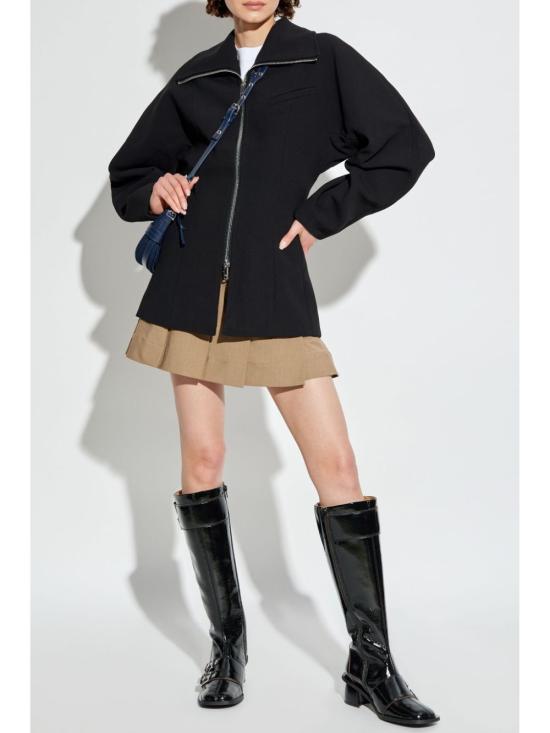  가니 자켓 F9608 black - GANNI