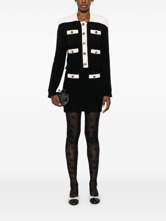  셀프 포트레이트 미디 스커트 AW24074SK - SELF PORTRAIT