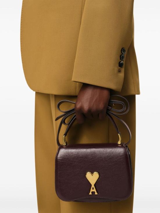  아미 숄더백 E25ULL007AL0051 dark purple - AMI