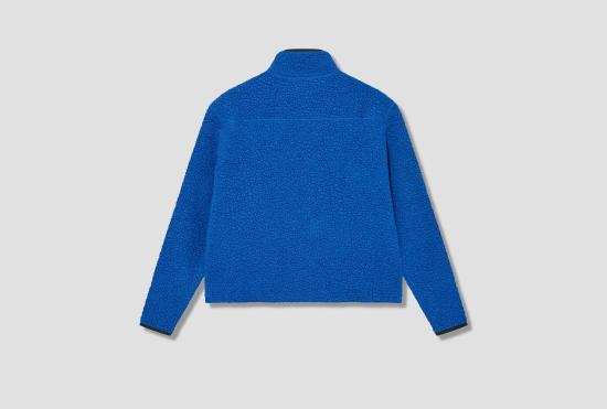  드레익스 자켓 BOUCLE WOOL ZIP FLEECE JACKET DR2A5L 21265-01 블루 - DRAKE'S